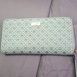 Kate Spade aquamarine purse wallet